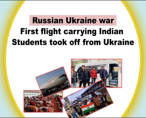 russian-ukraine war_First flight carrying Indian students took off from Ukraine