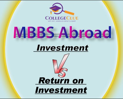 MBBS Abroad - Investment Vs Return on Investment-Collegeclue