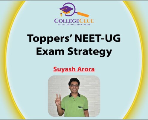 NEET Exam Strategy Topper NEET Exam 2022