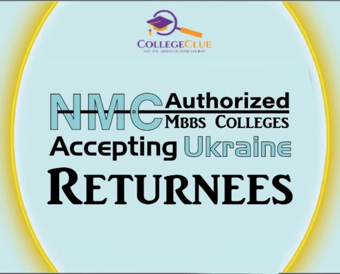 NMC Authorized Mbbs Colleges Accepting Ukraine Returnees