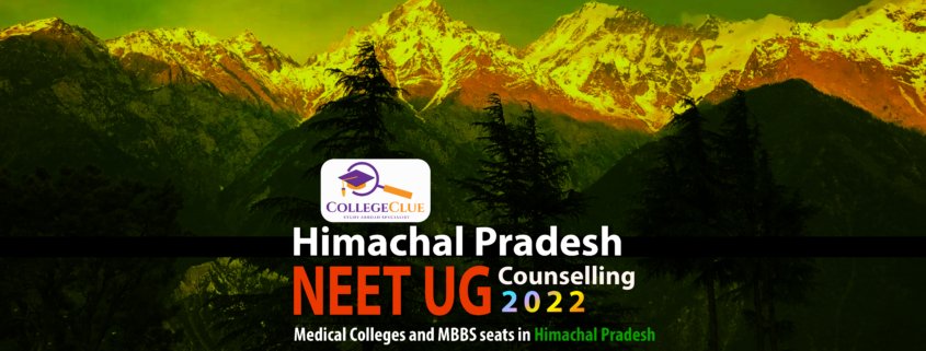 NEET Counselling, Medical Colleges and MBBS seats in Himachal Pradesh